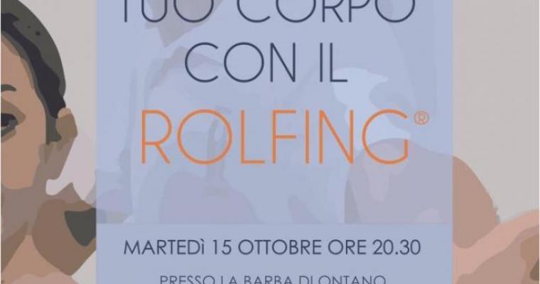 Incontri: Rimodella il tuo corpo con il Rolfing - Roberto Rosolen Incontri: Rimodella il tuo corpo con il Rolfing - Roberto Rosolen