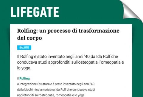 Rolfing®: un processo di trasformazione del corpo Rolfing®: un processo di trasformazione del corpo