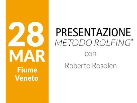 Presentazione del Metodo Rolfing - Fiume Veneto