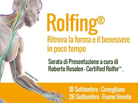 Rolfing®: ritrova la FORMA e il BENESSERE in poco tempo Rolfing®: ritrova la FORMA e il BENESSERE in poco tempo