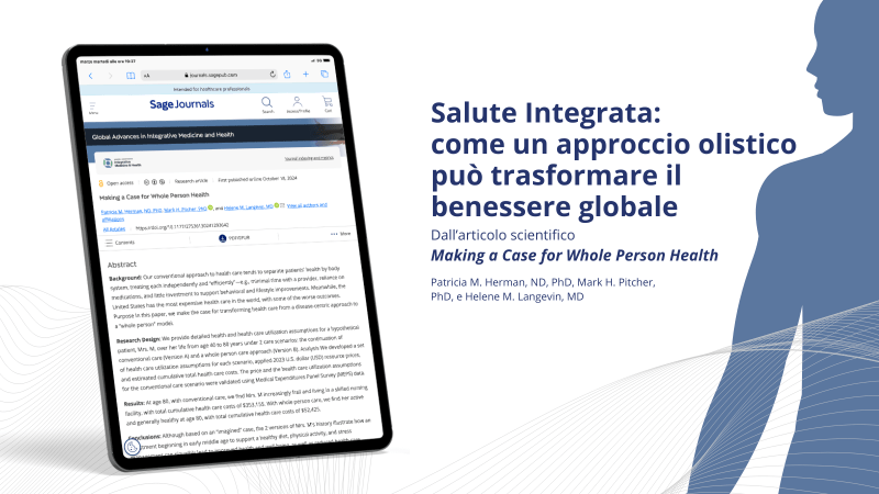 Salute Integrata: Come un Approccio Olistico Può Trasformare il benessere globale Salute Integrata: Come un Approccio Olistico Può Trasformare il benessere globale